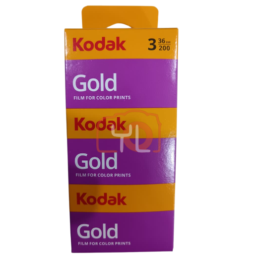 Kodak Gold 200 135/36 36exp.Poses (3pcs Packs)