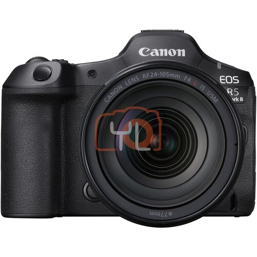 Canon EOS R5 Mark II Mirrorless Camera with 24-105mm F4 Lens