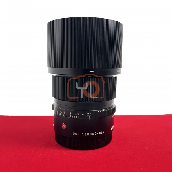 [USED-PJ33] Sigma 90mm F2.8 DG DN Contemporary (Sony FE) , 95% Like New Condition (S/N:55767872)