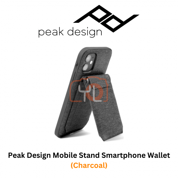 Peak Design Mobile Stand Smartphone Wallet (Charcoal)