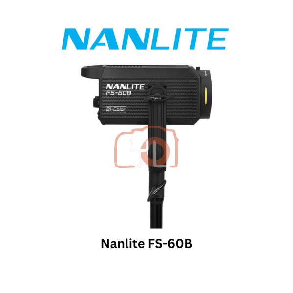 Nanlite FS-60B Bi-Color Studio Spotlight - Free Light Stand L170