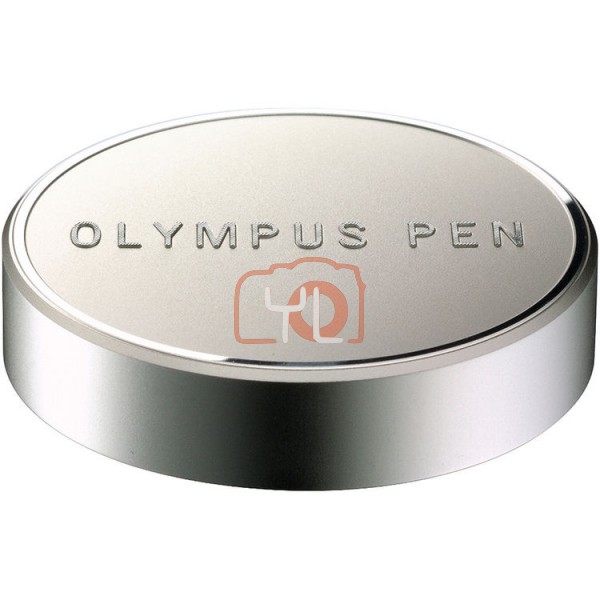 Olympus LC-48 Metal Lens Cap for M.Zuiko Digital ED 12mm f/2.0 - Silver