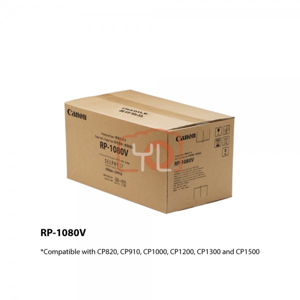 Canon RP-1080V Color Ink/Paper Set (1 box 1080 pcs)