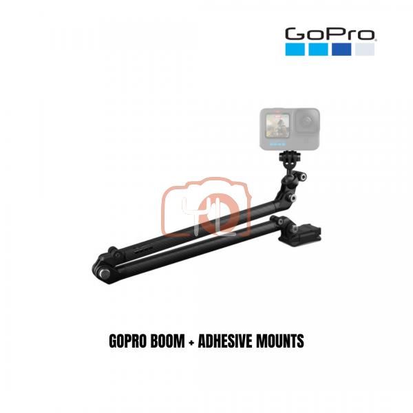 GoPro Boom + Adhesive Mounts