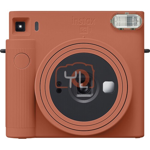 FUJIFILM INSTAX SQUARE SQ1 Instant Film Camera (Terracotta Orange) + Single Pack