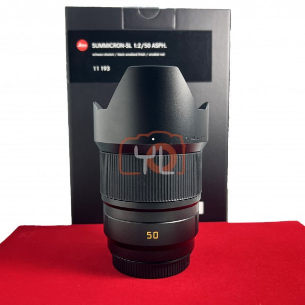 [USED-PJ33] Leica 50mm F2 Summicron-SL ASPH 11193 , 95% Like New Condition (S/N:4864390)