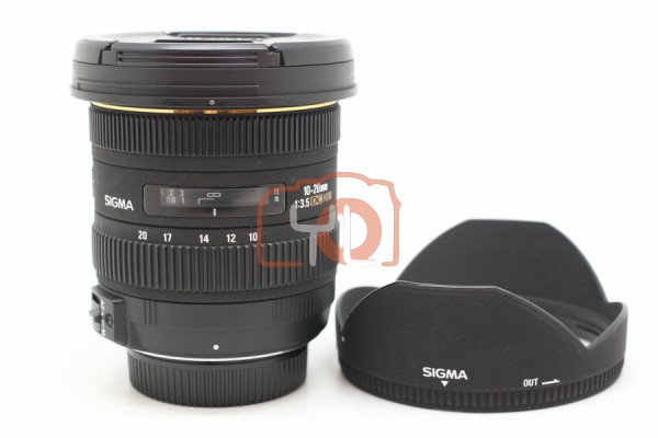 [USED-PUDU] Sigma 10-20MM F3.5 DC EX HSM For Nikon 88%LIKE NEW CONDITION SN:10372481