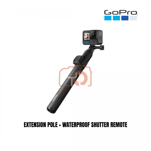 GoPro Extension Pole with Bluetooth Shutter Remote for Select HERO Cameras