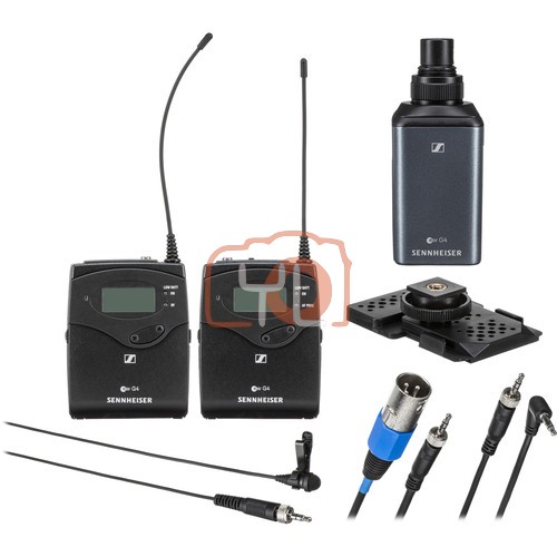 Sennheiser EW 100 ENG G4 Camera-Mount Wireless Combo Microphone System (A: 516 to 558 MHz)