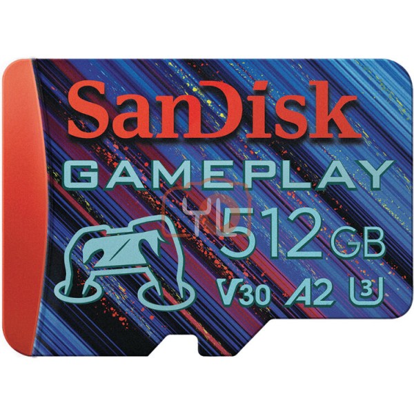 SANDISK 512GB GamePlay UHS-I microSDXC Card