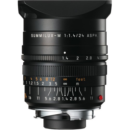 Leica 24mm F1.4 Summilux-M ASPH. - Black (11601)
