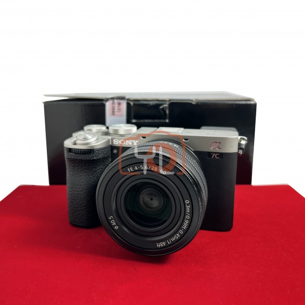 [USED-PJ33] Sony A7C II With 28-60mm (Shutter Count: 2.3K) , 95% Like New Condition (S/N:2777483)