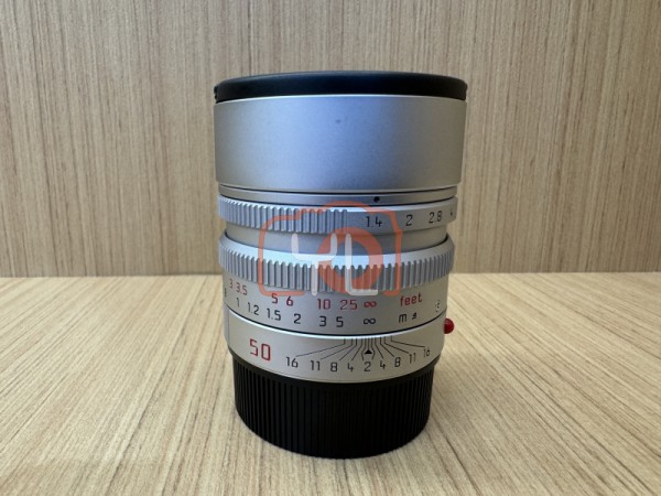 [USED @ IOI CITY]-Leica Summilux-M 50mm F1.4 ASPH. Lens (Silver) 11892,95% Condition Like New,,S/N:4107655