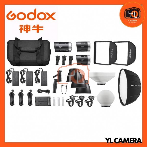 Godox ML60 & ML30 Daylight LED 3-Light Kit