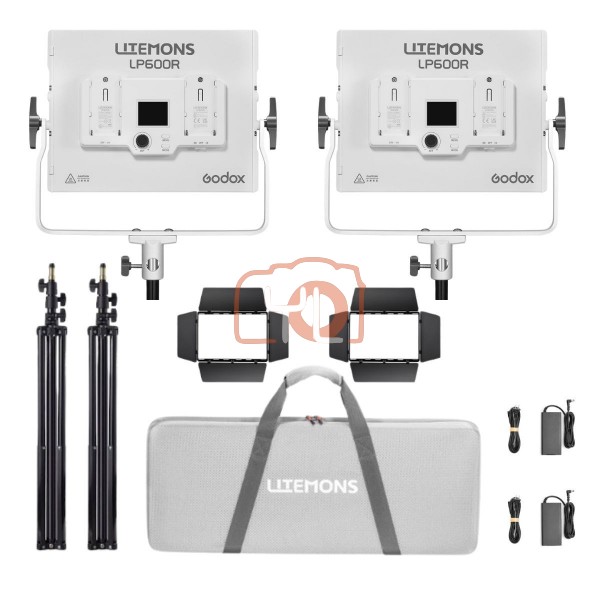 Godox Litemons LP600R RGB LED Light Panel (2-Light Kit) 60 W, 1800-10,000K