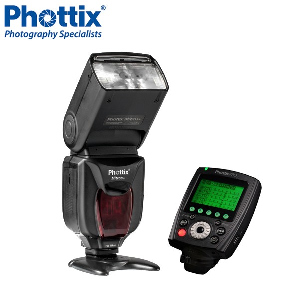 Phottix Mitros+ TTL Flash with Odin II TTL  Trigger Kit for Canon