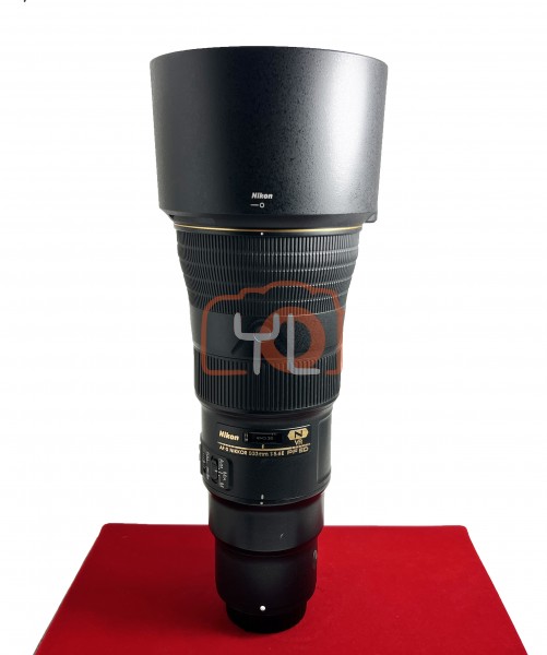 [USED-PJ33] Nikon 500mm F5.6 E PF VR AFS , 85% Like New Condition (S/N:206788)