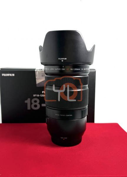 [USED-PJ33] Fujifilm 18-120mm F4 PZ LM WR XF, 95% Like New Condition (S/N:5HA00546)