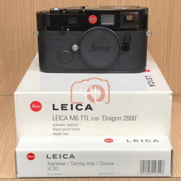 [USED-LowYat G1] Leica M6 TTL 0.85 (Drago 2000 - Black Print) , 98% wLIKE NEW CONDITION, SN:2688058