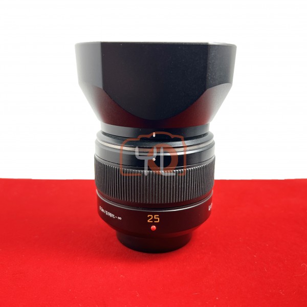 [USED-PJ33] Panasonic 25mm F1.4 Lumix Leica DG Summilux ASPH, 90% Like New Condition (S/N:XT1KC001956)