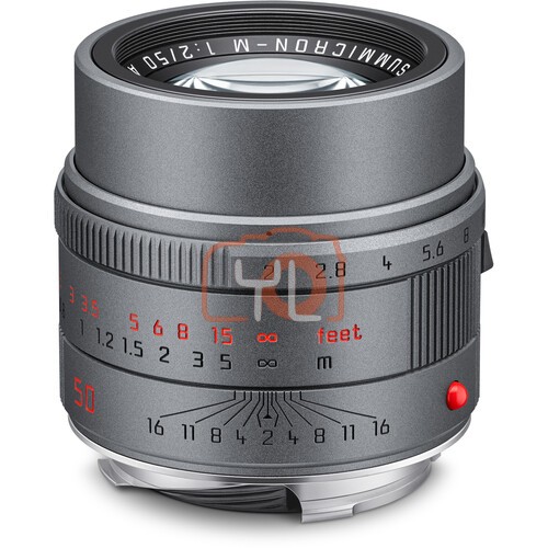 Leica APO-Summicron-M 50mm F2 ASPH. Lens (Leica M, Metal Gray)