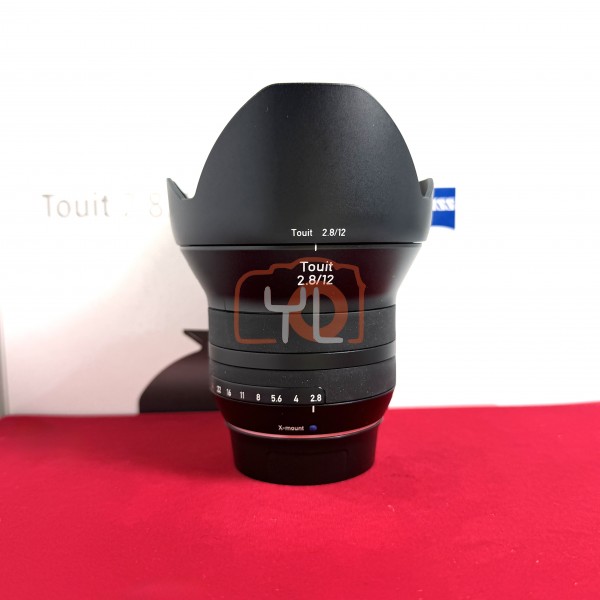 [USED-PJ33] Zeiss 12MM F2.8 Touit (Fujifilm X Mount), 95% Like New Condition (S/N:51066725)