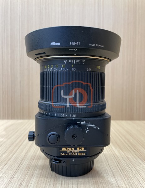 [USED @ IOI CITY]-Nikon PC-E NIKKOR 24mm F3.5D ED Tilt-Shift Lens,95% Condition Like New,S/N:204609