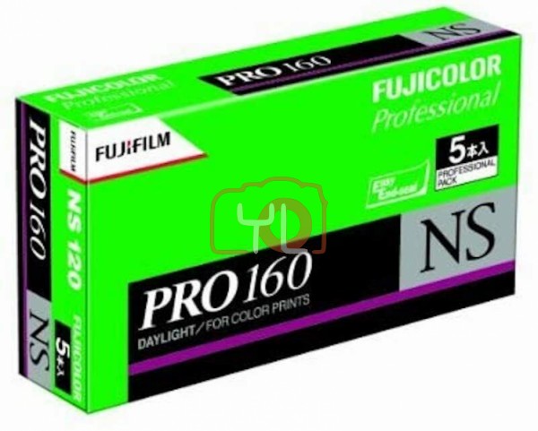 Fujifilm Fujicolor Pro 160 NS 120 Films ( 5 rolls )