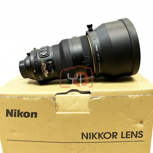 [USED-PJ33] Nikon 200mm F2 G VR II AFS, 95% Like New Condition (S/N:203855)