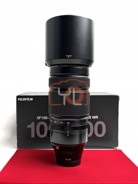[USED-PJ33] Fujifilm 100-400MM F4.5-5.6 R LM OIS WR Lens , 95% Like New Condition, (S/N:17C00945)