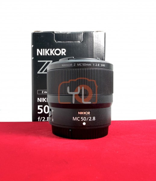 [USED-PJ33] Nikon 50mm F2.8 MC Macro Z, 95% Like New Condition (S/N:20024367)