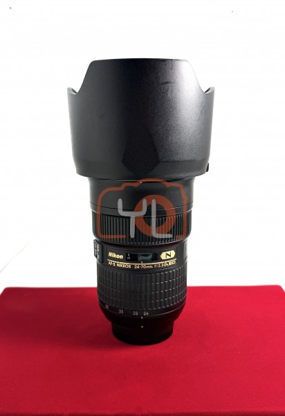 [USED-PJ33] Nikon 24-70MM F2.8 G AFS ED, 90% Like New Condition (S/N:834059)
