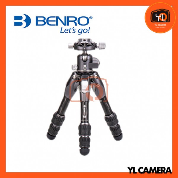 Benro TTOR03CGX25 Tortoise Columnless Carbon Fiber Zero Series 3-Leg Section Tripod with GX25 Ballhead