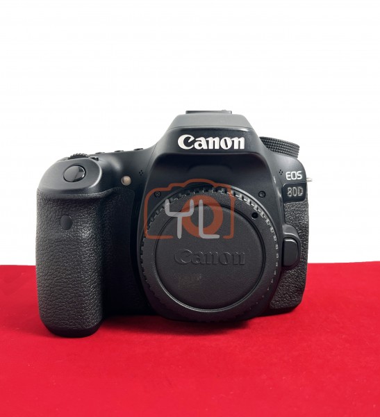 [USED-PJ33] Canon Eos 80D Body (Shutter Count : 31K) ,  90% Like New Condition (S/N:02821004067)