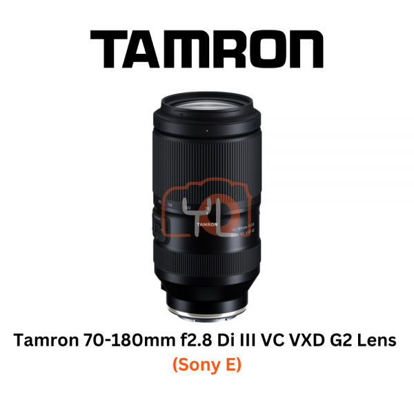 Tamron 70-180mm f2.8 Di III VC VXD G2 Lens (Sony E)
