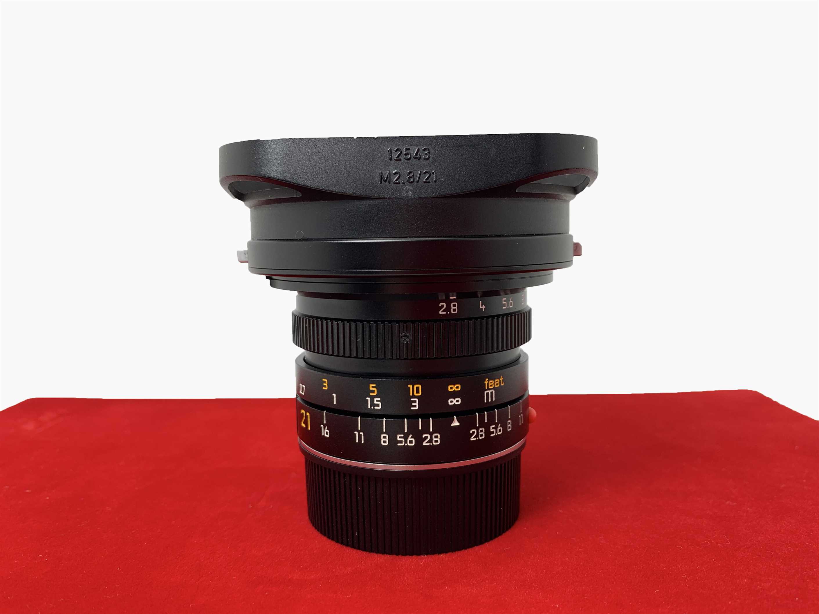 [USED-PJ33] Leica 21MM F2.8 Elmarit-M, 90% Like New Condition (S/N:3685377)