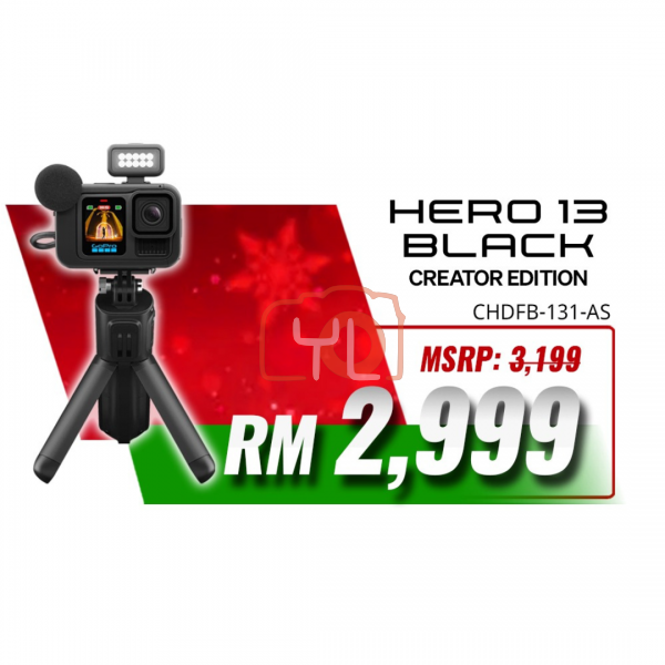GoPro HERO13 Black Creator Edition (CHRISTMAS PROMO)