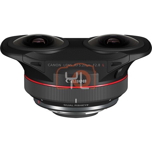 Canon RF 5.2mm f2.8L Dual Fisheye 3D VR Lens