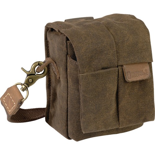 National Geographic NG A1212 Africa Series Vertical Camera Pouch (Brown)