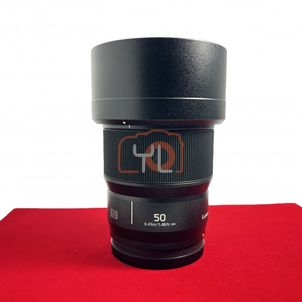 [USED-PJ33] Panasonic 50mm F1.8 Lumix S, 95% Like New Condition (S/N:XF1KA201621)