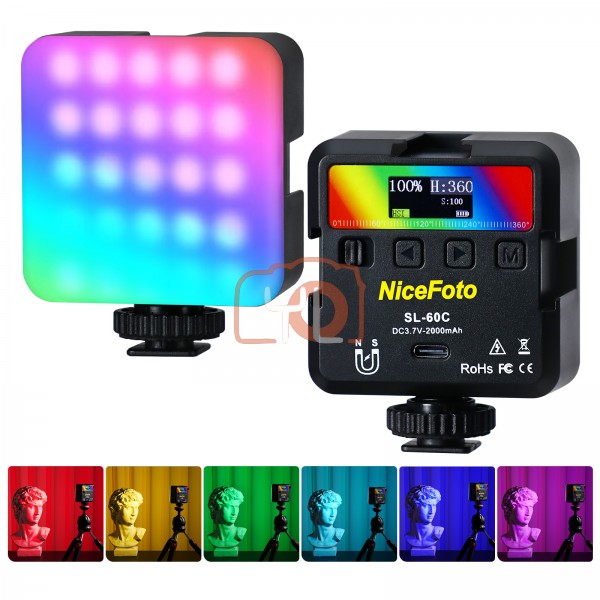 NiceFoto SL-60C RGB Video Pocket Lights
