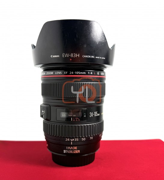 [USED-PJ33] Canon 24-105mm F4 L IS USM EF , 90% Like New Condition (S/N:831959)