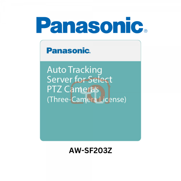 Panasonic Auto Tracking Server for Select PTZ Cameras (Three-Camera License)