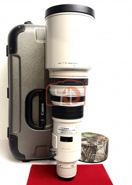 [USED-PJ33] Canon 500MM F4 L IS USM EF, 85% Like New Condition (S/N:30201)