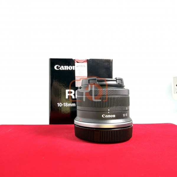 [USED-PJ33] Canon 10-18mm F4.5-6.3 IS STM RFS, 95% Like New Condition (S/N:5401000295)