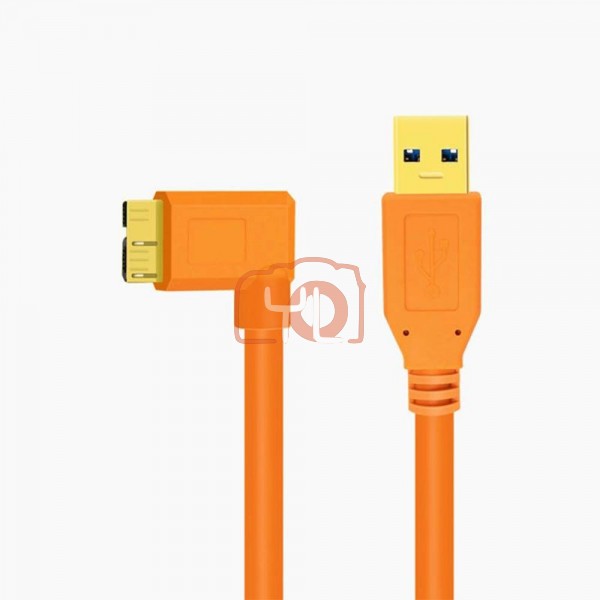 Cable USB3.0 To Micro B Right TA2MB8 Angle (5m)