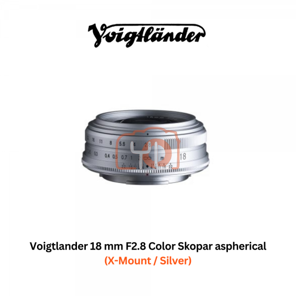 Voigtlander 18mm f2.8 Color Skopar aspherical (X-Mount / Silver)