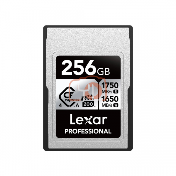 Lexar 256GB Professional SILVER CFexpress 4.0 Type A Memory Card