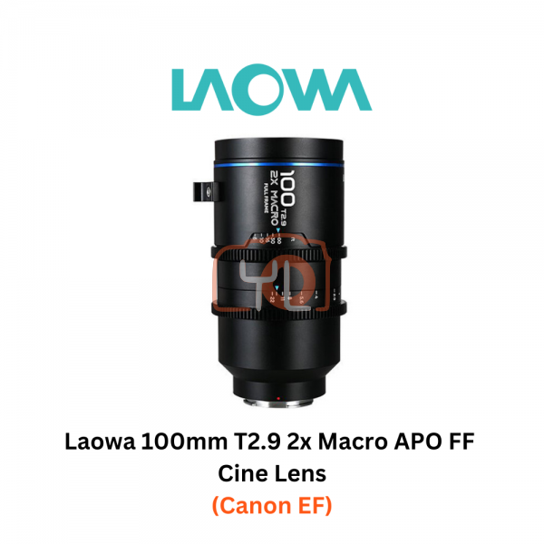 Laowa 100mm T2.9 2x Macro APO FF Cine Lens (Canon EF)