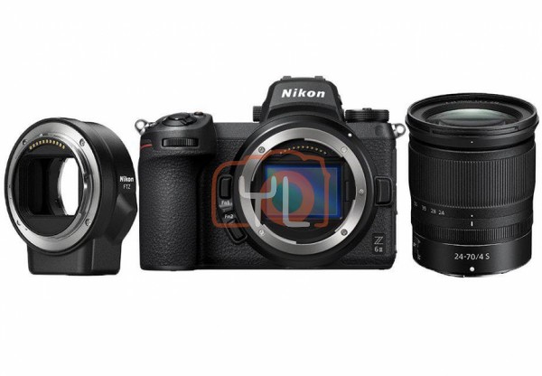 Nikon Z6 II with 24-70mm f/4 Lens + FTZ II Adapter